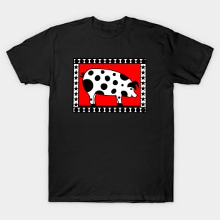 Cute Polka Dot Pig T-Shirt